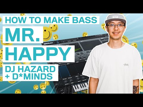 HOW TO MAKE BASS IN MR. HAPPY (DJ HAZARD, D*MINDS) | Ableton, Serum Tutorial