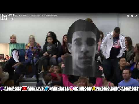 AdinRoss Reacts to Lonzo Ball OFFICIAL Senior Year Mixtape