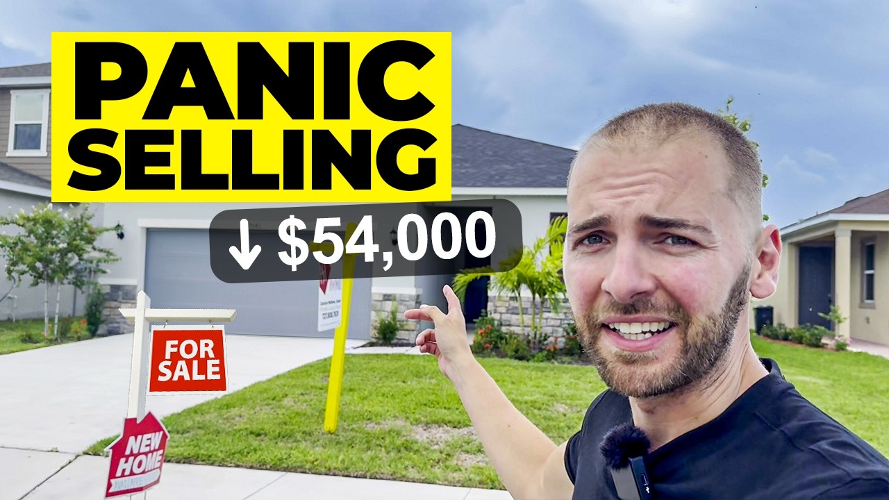 The bottom is falling out. Homebuilders doing massive price cuts across Florida.