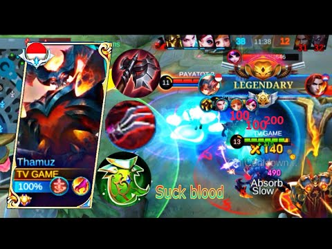Bloodlust Axe. Haas' Claws. Oracle / Thamuz Build Top 1 Global/Thamuz Mobile legends....