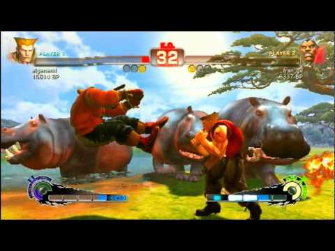 SFCCL Week 4 - ElGeneral GUILE vs Fran_Gil BALROG (part 1)