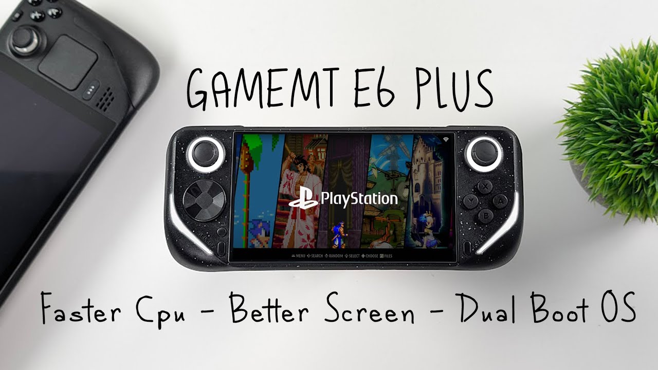 The New GameMT E6 Plus Looks Like A Mini Steam Deck! Hands On First look