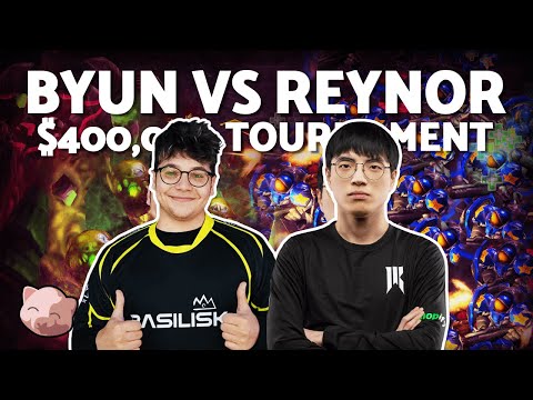REYNOR vs BYUN | $400k Gamers8 Ro8 (Bo5 ZvT) - StarCraft 2