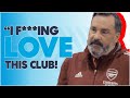 Arsenal Cameraman Gives An Emotional Speech Before North London Derby 🥺 | All Or Nothing: Arsenal