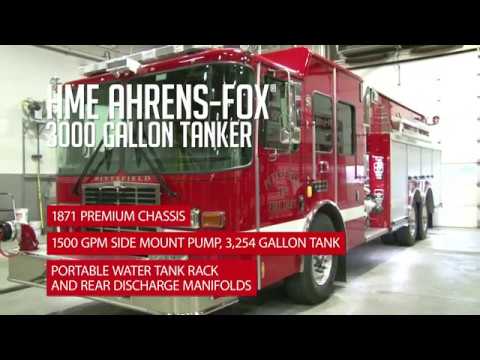 ONE MINUTE DRILL:  HME Ahrens-Fox Custom 3000-Gallon Pumper-Tanker