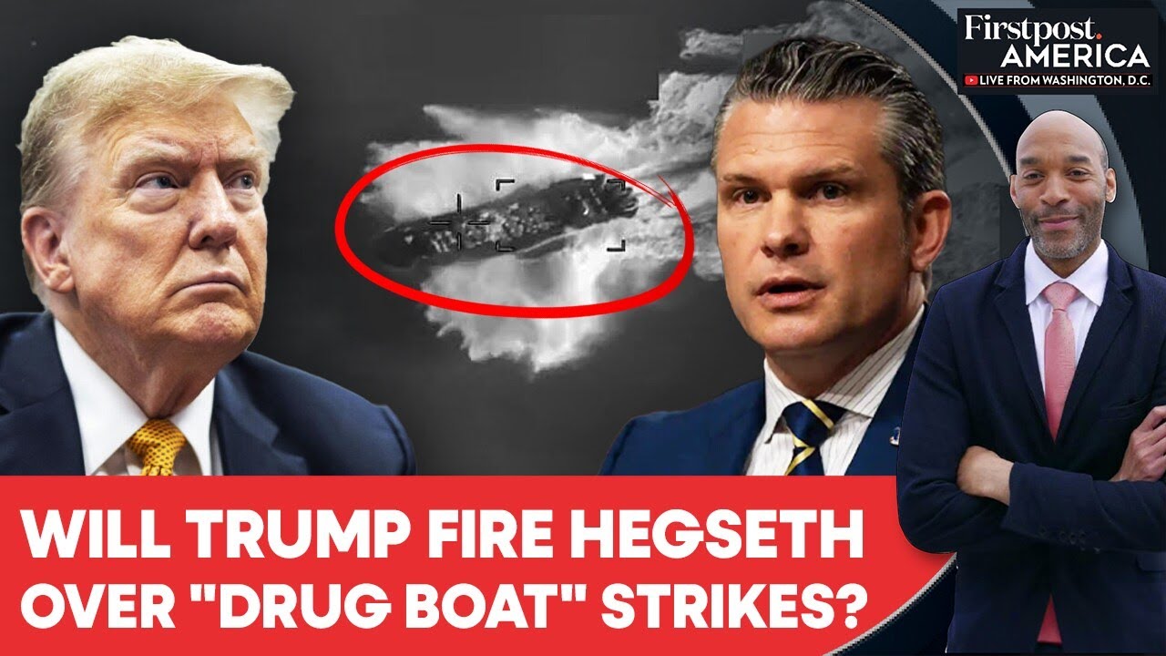 Hegseth Faces Growing Calls for Resignation Over Boat Strikes and Intel Leaks | Firstpost America  