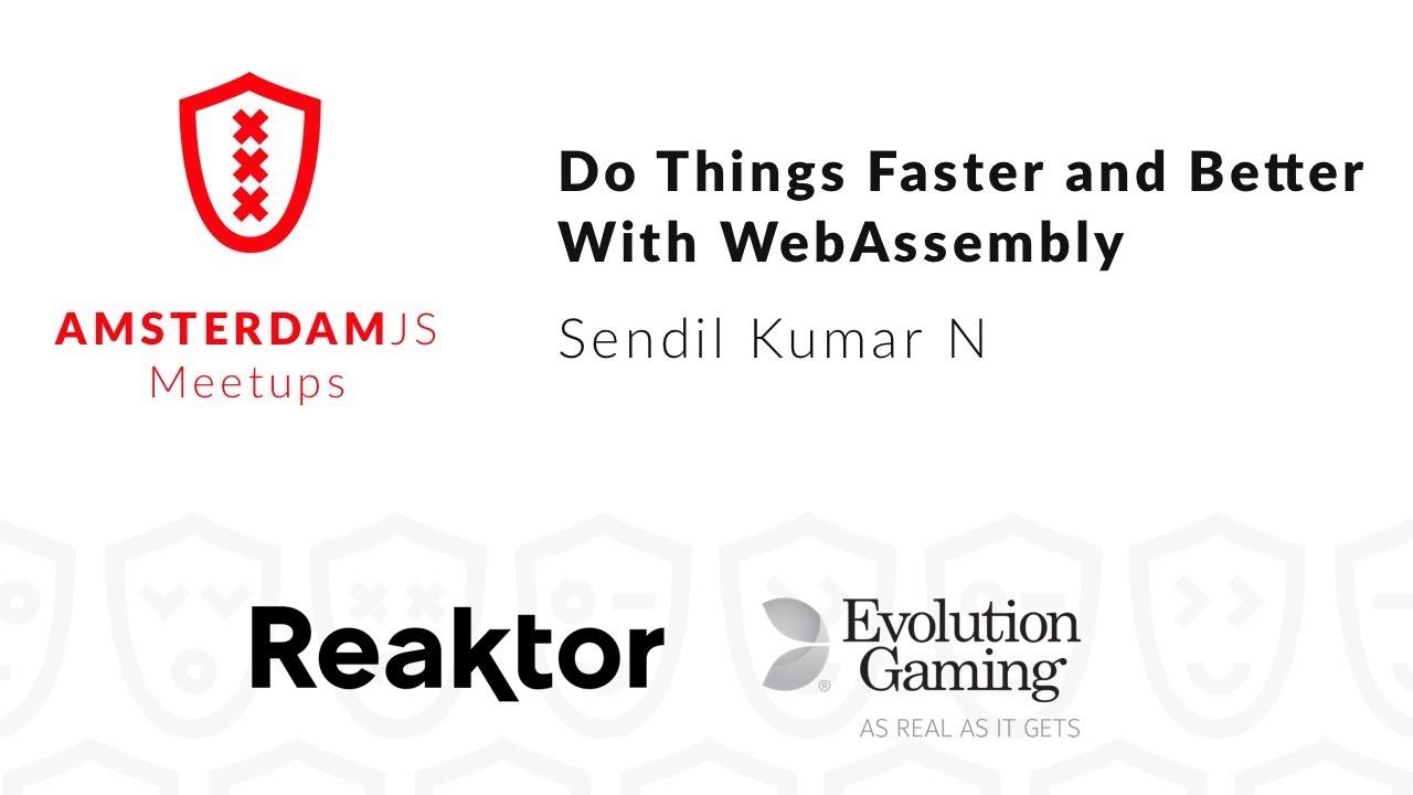 Do things faster with WebAssembly