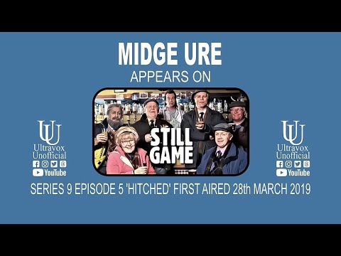 Midge Ure's Guest Appearance on BBC Scotland's 'Still Game' in 2019