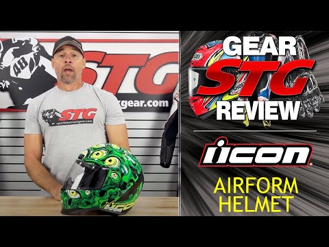 Icon Airform Helmet Review | Sportbike Track Gear