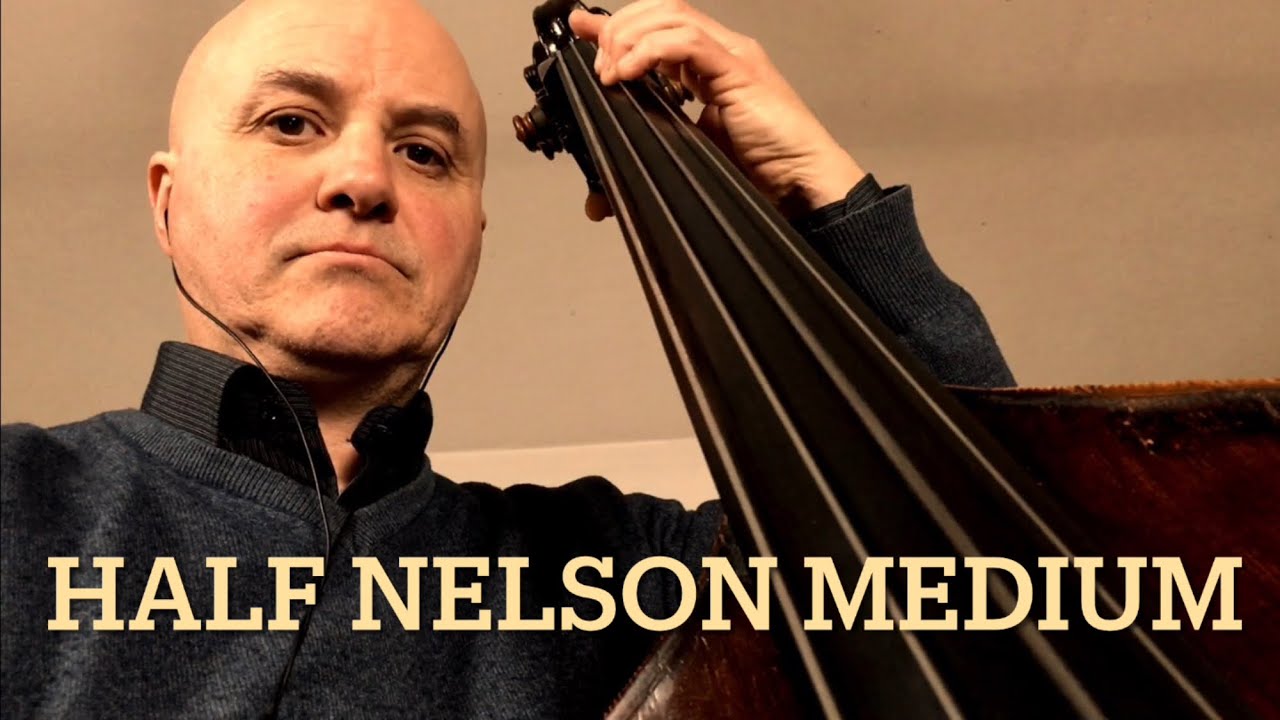 Half Nelson medium Bass Line Play Along Backing Track
