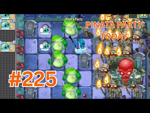 PvZ2 Piñata Party Today August 23, 2025 Ep.225. Plants vs Zombies 2