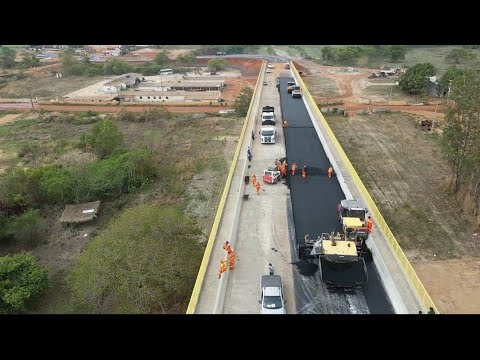  AO VIVO EM CIMA DA PONTE XAMBIOÁ TOCANTINS DIVISA COM SÃO GERALDO-PA NA BR 153