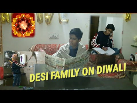 Anshuman Pacharwal DESI FAMILY ON DIWALI