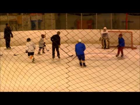 Teemu Selanne jääkiekon pienpeli harjoite nuorille
