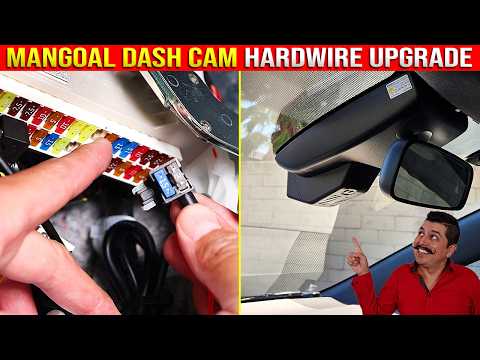 Mangoal Dash Cam Hardwire Install (How to Enable Park Mode)