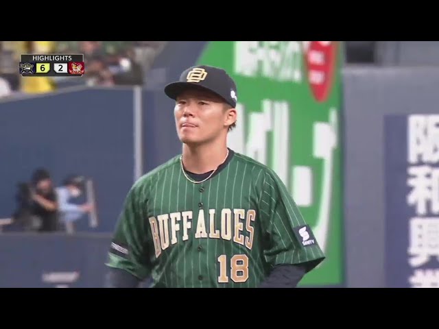 8月1日 オリックス・バファローズ 対 東北楽天ゴールデンイーグルス ハイライト