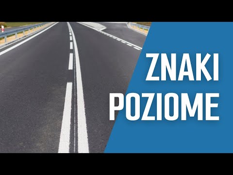 ZNAKI POZIOME - LINIE NA DRODZE - Nauka znaków drogowych #4 - Irokez - nauka jazdy