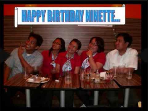 NINETTE's BIRTHDAY