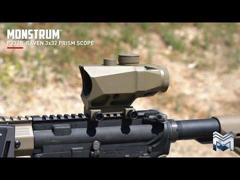 Raven Ultra-Compact 3x32 Prism Scope Field of View