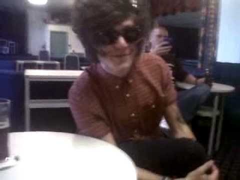 Frankie Cocozza attempting a Welsh accent