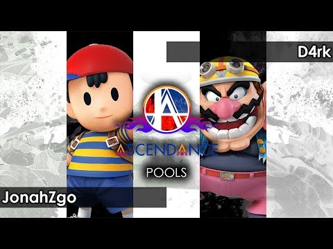 Smash 4: JonahZgo (Ness) V D4rk (Wario) - Ascendance 73 Tournament SSB4