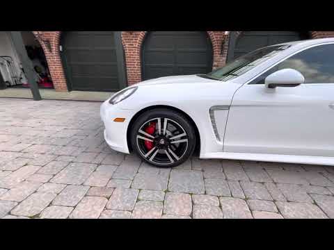 Suspension settings of the 2010 Panamera Turbo