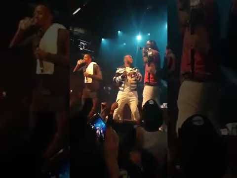 The  shin sekai Bounce ft S.pri noir ,Black M, Abou debeig le 27 octobre 2016 à la cigale.