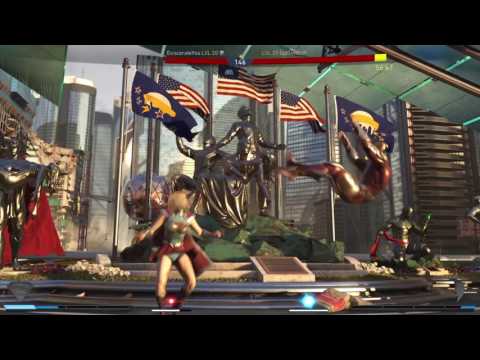 Injustice 2: Supergirl V Black Adam (Ranked 1v1)
