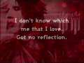 Marilyn Manson - No Reflection [Lyrics] 