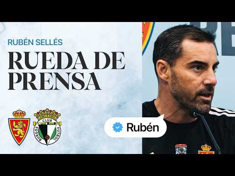DIRECTO | Rueda de prensa de Rubén Sellés | Real Zaragoza