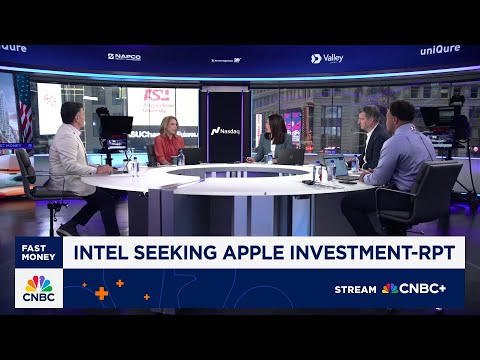 'Fast Money' traders talk about possibility of Apple investing in Intel