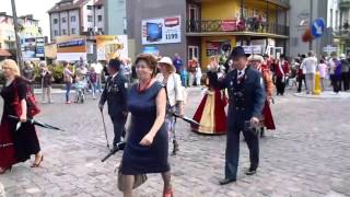 preview picture of video 'TUCHOLA 26.08.2012r.  [2] XVII Europejski Zjazd Bractw Kurkowych'