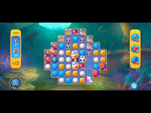 Fishdom Easy Level 11894 (with ingame lightning and bomb boosters) @choraelmin