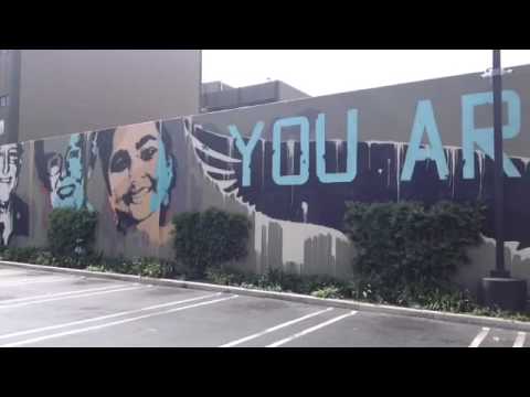 TDW 1127 - The YOU ARE BEAUTIFUL Mural / Los Angeles Video