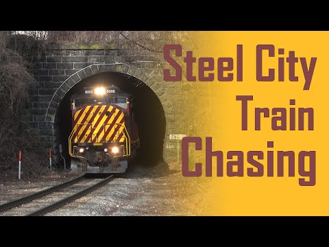 Steel City Train Chasing: WLE, AVR, NS and Much More