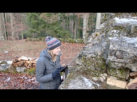Bushcraft Mäke auf der Ruine  Rüdberg