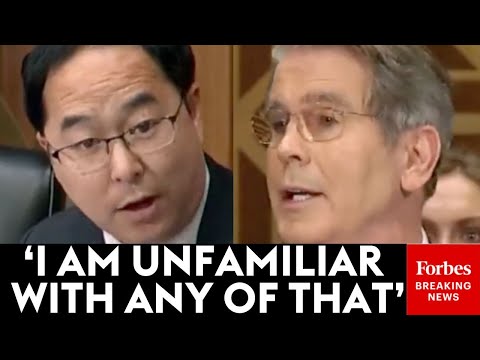 'Is That A Conflict Of Interest?': Andy Kim Grills Bessent Over Trump's Pardon Of Binance Founder