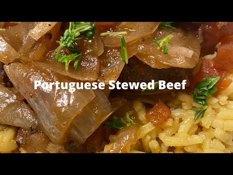 Portuguese Stewed Beef #summercooking #lowandslow #casouthernbelle