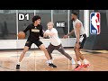 I Took On Pro D1 Hoopers 5v5 Basketball