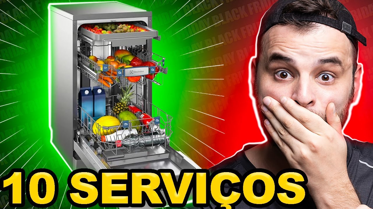 LAVA LOUÇA 10 SERVIÇOS - As MELHORES opções nessa BLACK FRIDAY!