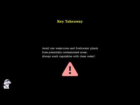 Fascioliasis: Causative agent, Life cycle, Symptoms, Treatment. - Video