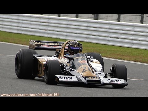 Jody Scheckter's Walter Wolf Racing WR1 ran at Fuji Speedway in Japan