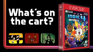 Evercade - Indie Heroes 4 - What's On The Cart and Game of the Month 2024 Recap