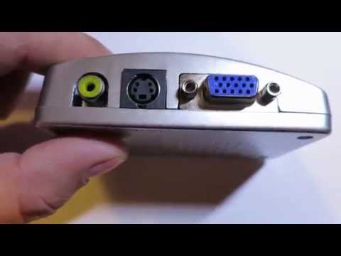 Конвертер VGA в RCA (композит)/S-Video
