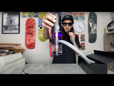 How To + Review: Hitoki Trident Laser Bong