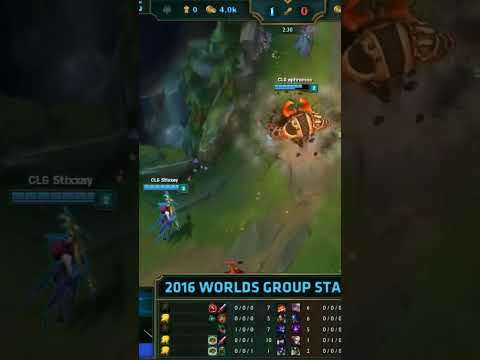 CLG NEW META BOTLANE TACTICS vs ROX | LoL World Championship 2016