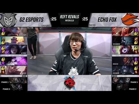 G2 Perkz Kai'sa VS FOX Huni Vladimir Highlights   2018 Rift Rivals Finals
