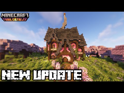 I Built a House Using the NEW 1.20 Blocks! | Minecraft 1.20