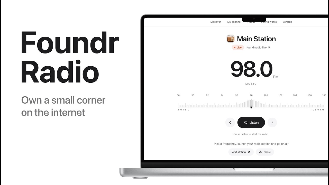 FoundrRadio video preview