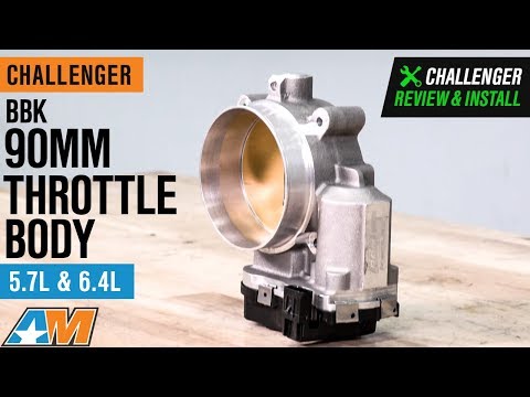 2013-2018 Challenger 5.7L & 6.4L HEMI BBK 90mm Throttle Body Review & Install